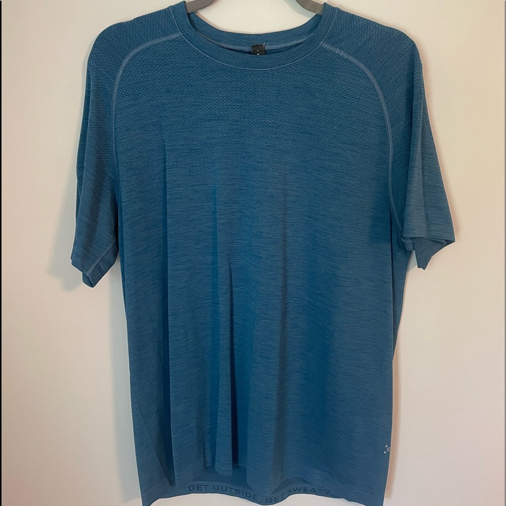 Blue Lululemon Large Shirt
